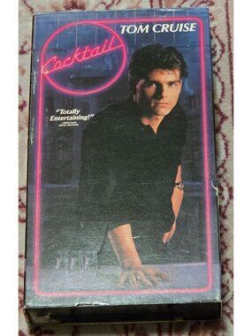 Cocktail (VHS, 1995)(Drama) Tom Cruise, Bryan Brown, Elisabeth Shue Comedy Drama